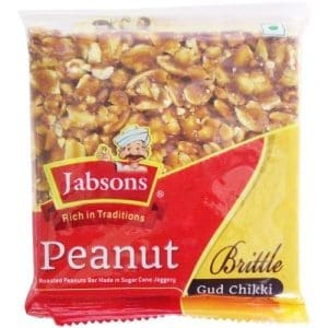 Jabsons Chikki Peanut Gud 100 GMS