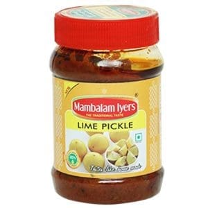 Mambalam Iyers Pickle - Lime 200 GMS Bottle