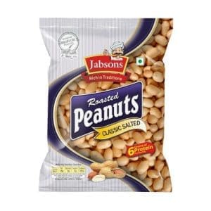 Jabsons Roasted Peanuts Classic Salted 160  GMS