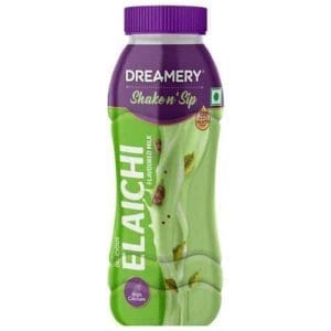 Dreamery Flavoured Milk - Delicious Elaichi, High Calcium, 200 ML