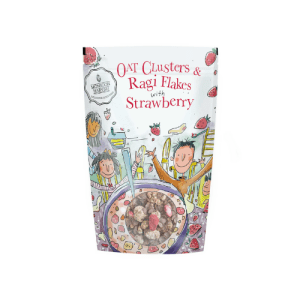 Monsoon Harvest Oat Clusters & Ragi Flakes with Strawberry 350 g