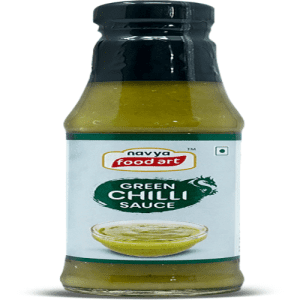 Navya Food Art Green Chilli Sauce 200 GMS