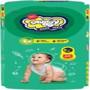 Snuggy Baby Diaper Pants Extra Large Pack of 40 Pcs