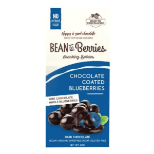 Bean To Berries Blueberry, 80 g Box