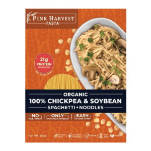 PINK HARVEST FARMS 100% Chickpea & Soyabean Spaghetti Noodles, 200 g