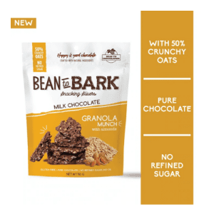 Bean To Bark Milk Chocolate Granola Munch, 110 g Pouch