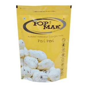 Popmak Roasted Makhana - Peri Peri Naturals, 80 g
