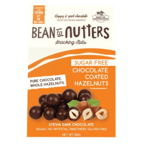 Bean To Nutters Sugarfree Chocolate Hazelnut, 80 g Box