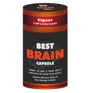 Cipzer Best Brain Ayurvedic 60 Capsule Boosts memory power