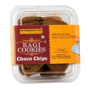 SHREE MATHA'S RAGI COOKIES CHOCO 160GM