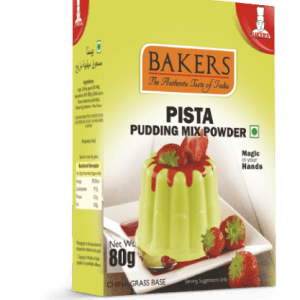 Bakers Pista Pudding Mix 80 GMS