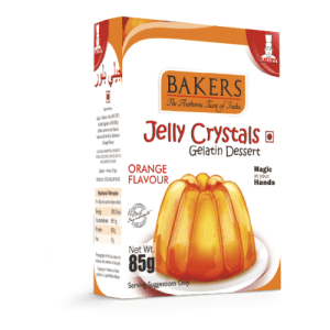 Bakers Jelly Crystals Orange 85GMS