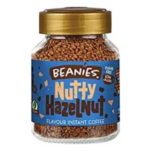 Beanies|Instant Flavoured Coffee |Nutty Hazelnut|Low Calorie, Sugar Free|50 g|Pack of 1