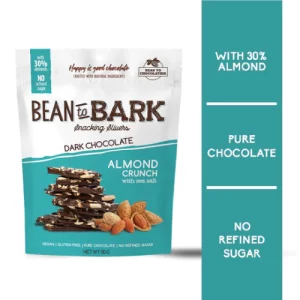 Bean To Bark - Dark Chocolate Almond Crunch 110 GMS
