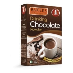 Bakers Drinking Chocolate Powder 100 GMS