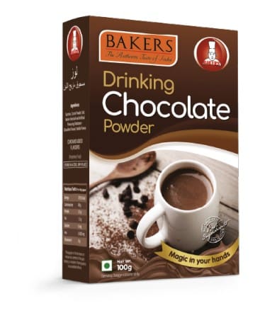 Bakers Drinking Chocolate Powder 100 GMS
