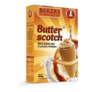 Bakers  Butterscotch Milkshake Mix Powder 100 GMS