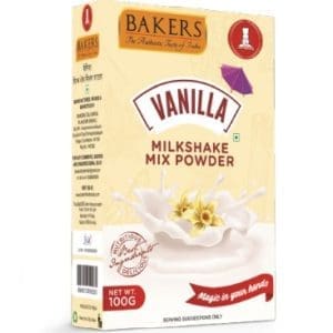 Bakers Vanilla Milkshake Mix Powder 100 GMS