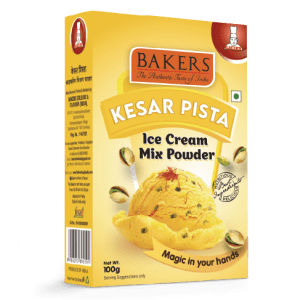 Bakers Kesar Pista IceCream Mix Powder 100 GMS