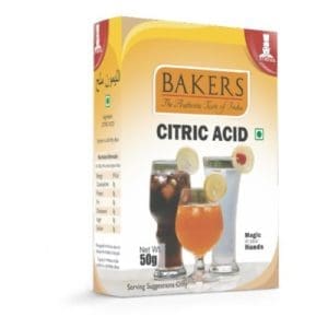 Bakers Citric Acid 50 GMS