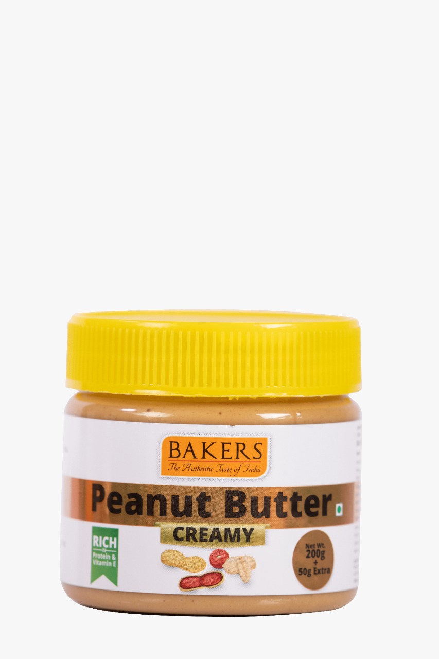 Bakers Peanut Butter Creamy 250GMS
