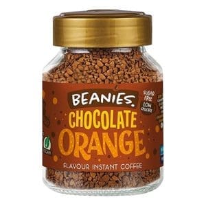 Beanies|Instant Flavoured Coffee |Chocolate Orange|Low Calorie, Sugar Free|50 g|Pack of 1