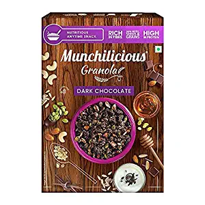 Munchilicious - Granola Breakfast Cereals - Dark Chocolate, 500 GMS
