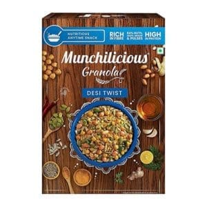 Munchilicious - Granola Cereals - Desi Twist, 400 GMS