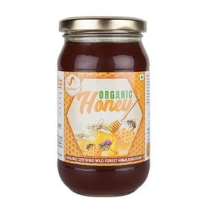 UMANAC Organic Honey | Pure and Natural | Certified Wild Forest Himalayan Honey | No sugar Adulteration - 500gm
