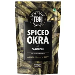 To Be Healthy Spiced Okra Chips 70Gm