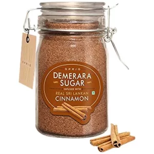 Sprig Demerara Cinnamon Sugar, 175 GMS Glass Jar