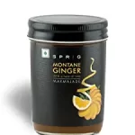 Sprig Ginger Marmalade | Crafted with Montane Ginger and Green Lime | Use as Fruit Spread or Regular Jam | Marmalade for Breakfast Spread, Dessert Topping & Beverages | 290 GMS