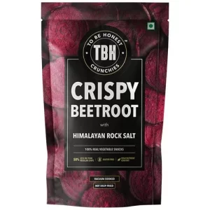 To Be Honest Crispy Beetroot With Himalayan Rock Salt, 70 GMS