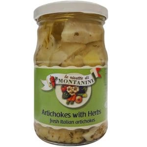 Montanini Artichokes with herbs  280 GMS