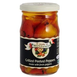 Montanini Grilled Peeled Peppers 280 GMS