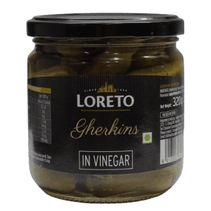 Loreto Small Gherkins in Vinegar 320 GMS