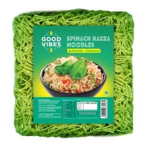 Good vibes- Spinach  Hakka Noodles 400+50g Free