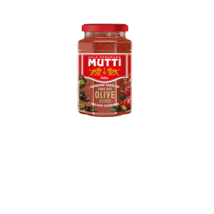 Mutti Tomato Sauce with OLIVES 400 GMS