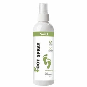 No-O Foot Spray | Foot Deodorizer | Foot Sanitizer | Odour neutralizer| Foot Spray For Rough, Dry and Cracked and Smelly Heels | Foot Spray with Essential Oils