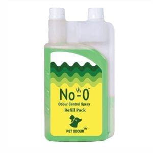 No-O® Odour Control Spray 1000 ml | Refill pack | Pet Area Freshener | Pet Odour Eliminator | Urine and Bad Smell Remover | Permanently Eliminate Air & Surface Odours | Works @ Molecular Level | Smell Great Again | For Carpet, Furniture, Pet Bed, Etc | Safe for Humans, Dogs and Cats