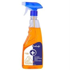 VetSafe Pet Body Disinfectant and Odour Control Spray 500GM