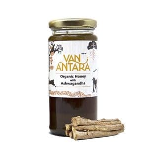 KEJRIWAL Vanantara Organic Honey With Ashwagandha 325 GMS
