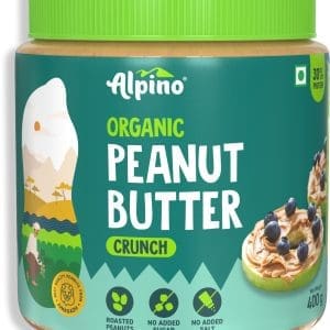 Alpino Organic Natural Peanut Butter Crunch