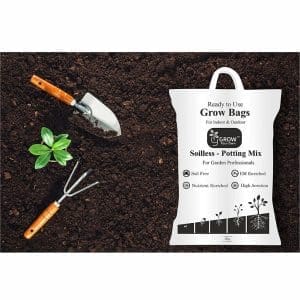 Grow Your Own Enriched Organic Earth Magic Potting Soil Fertilizer for Plants, 3.5 Kg