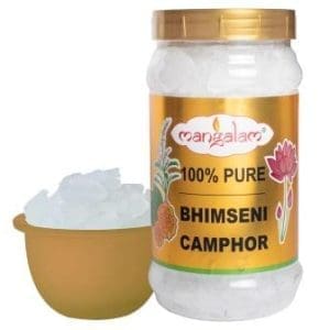 Mangalam Bhimseni Camphor 500g Jar - Pack Of 1