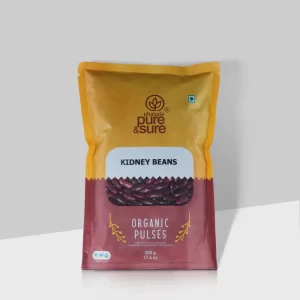 Phalada Pure & Sure Organic Rajma / Kidney Beans-500 GMS