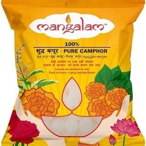 Mangalam Camphor tab Pouch (500GMS Big Round, Pack of 1)