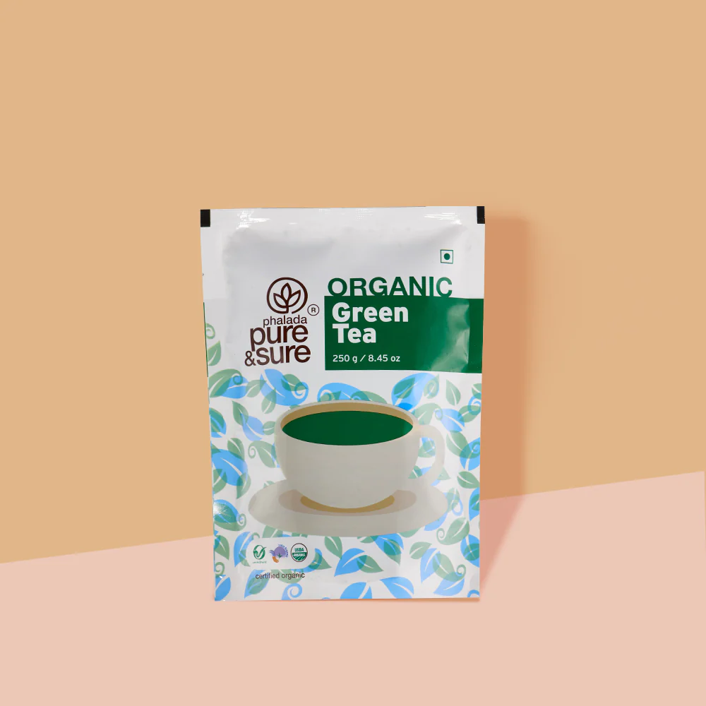 phalada pure & sure Organic Green Tea 250GMS