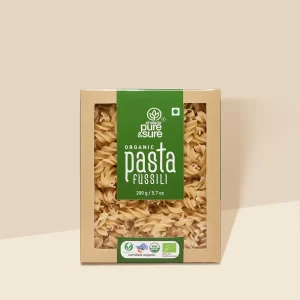 Phalada Pure & Sure Organic Fusilli Pasta 200 GMS