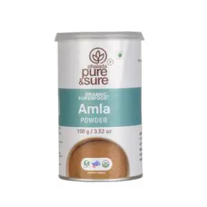 Phalada Pure & Sure Organic Amla Powder- 100 Gms